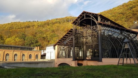 Denkmalareal_Gießhalle | © Stiftung Sayner Hütte, Stiftung Sayner Hütte