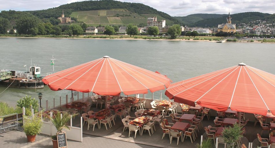 Terrasse Rheinischer Hof | &copy; Hotel Restaurant Rheinischer Hof