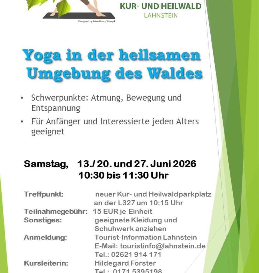 Yoga Juni | © Stadt Lahnstein Yoga Juni | © Stadt Lahnstein