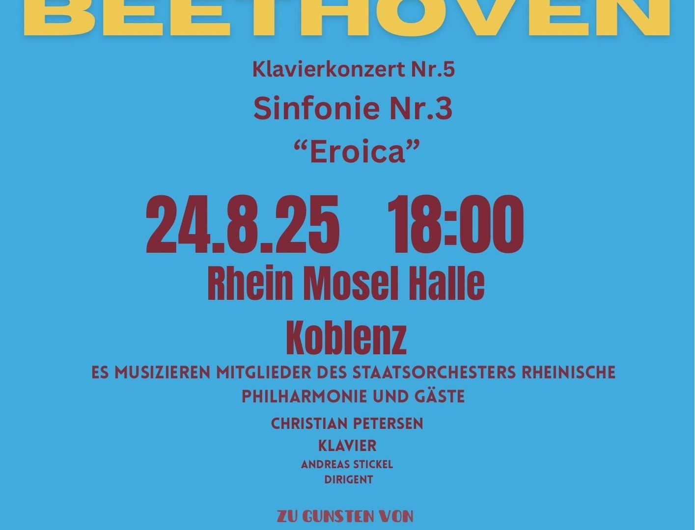 Benefizkonzert SAVETHECHILDREN | © Andreas Stickel