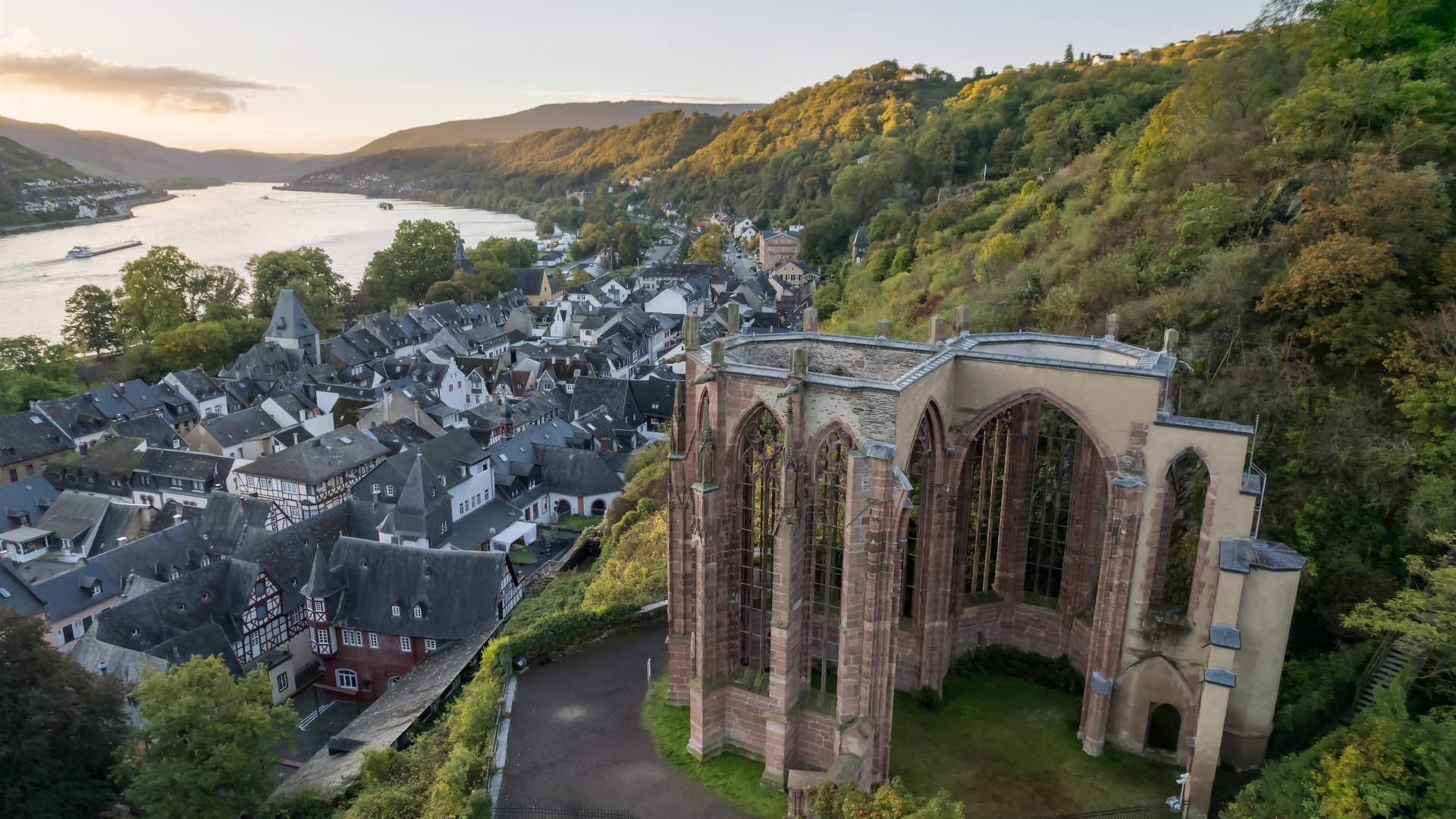 Bacharach, Wernerkapelle | © Andreas Pacek/Romantischer Rhein Tourismus Bacharach, Wernerkapelle | © Andreas Pacek/Romantischer Rhein Tourismus
