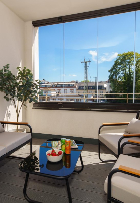 Gem&uuml;tlicher Balkon | &copy; HelloStay GmbH