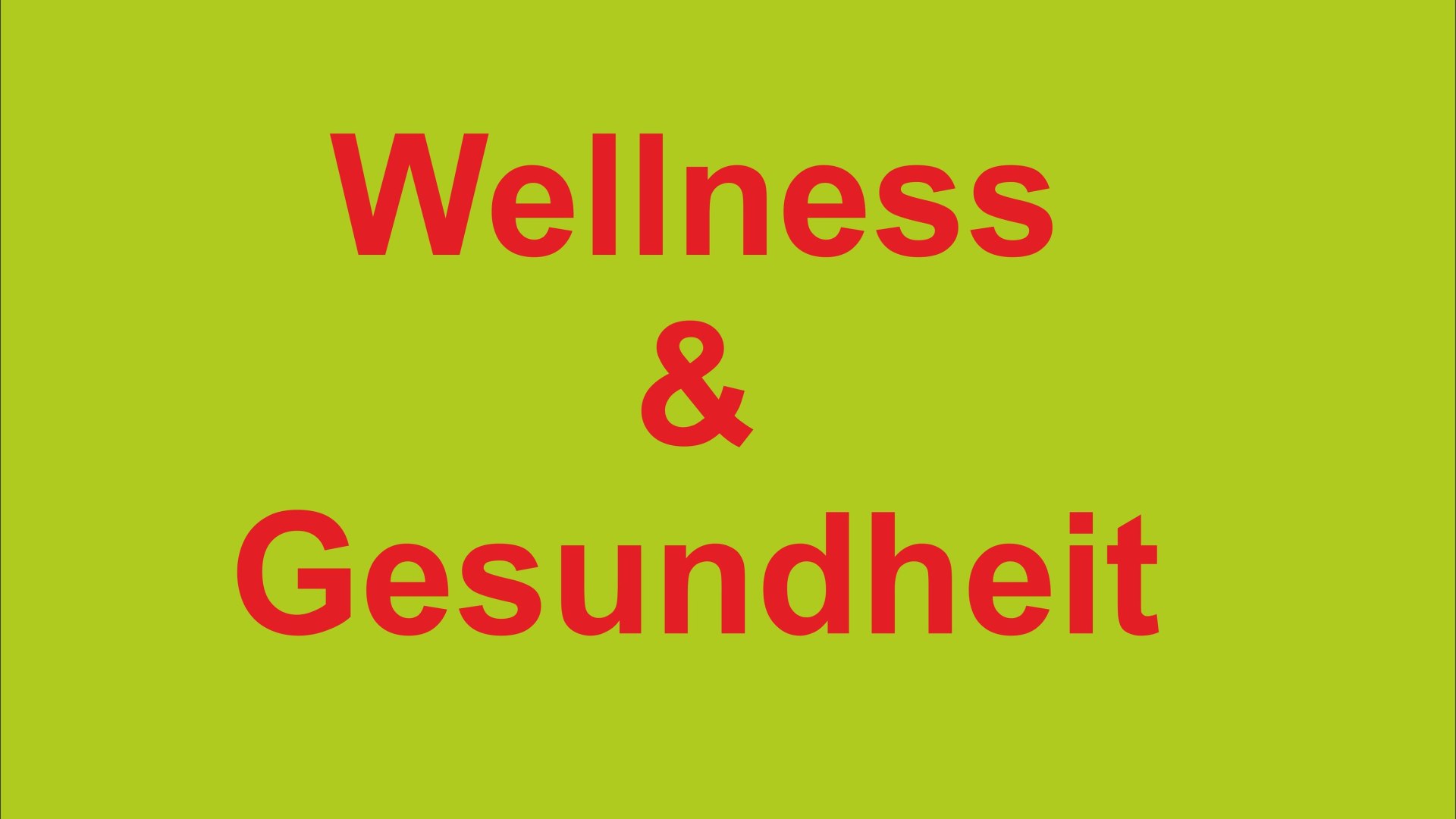 Gesundheit | © T. Biersch Gesundheit | © T. Biersch