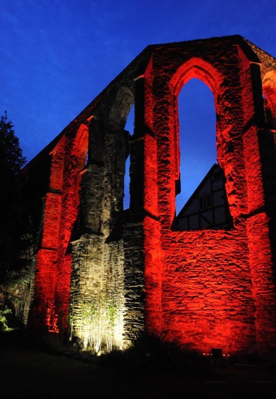 illuminierter Klostergarten | © Stadt Oberwesel illuminierter Klostergarten | © Stadt Oberwesel