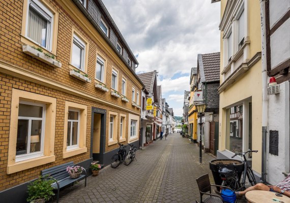 Hausansicht direkt Pension HerRheinspaziert | &copy; Petra Adams Pension HerRheinspaziert