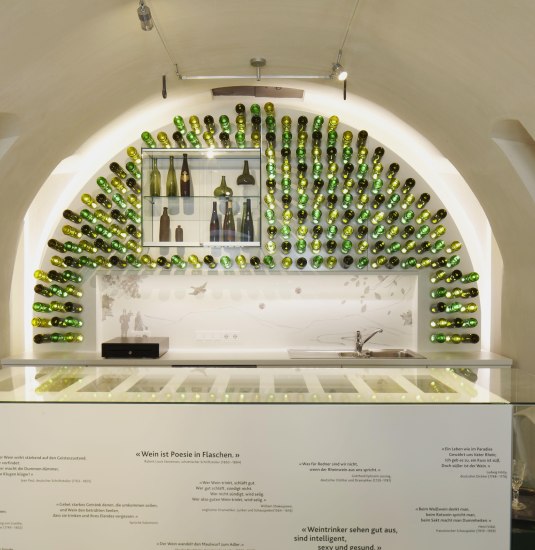 Vinothek des Landesmuseums Koblenz | © GDKE / U. Pfeuffer