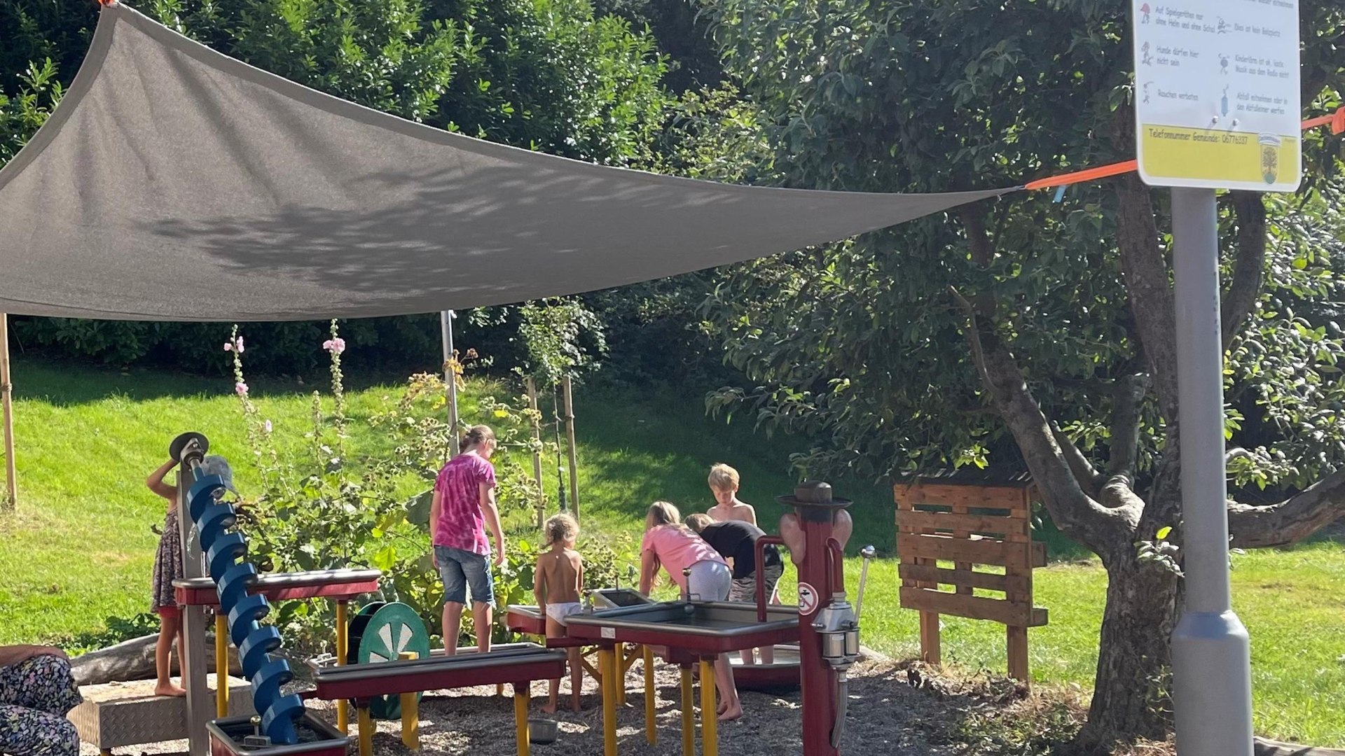 Wasserspielplatz | © Sebastian Haupt Wasserspielplatz | © Sebastian Haupt