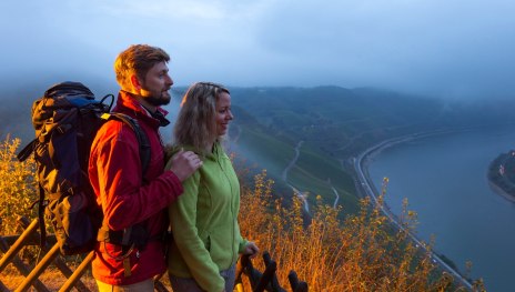 Blick auf den Rhein bei Boppard | &copy; Klaus-Peter Kappest, Projektb&uuml;ro Saar-Hunsr&uuml;ck-Steig