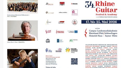 Flyer Rhine Guitar 1 | © Georg Schmitz Flyer Rhine Guitar 1 | © Georg Schmitz