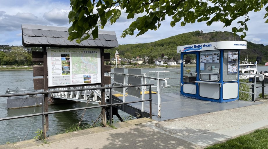 Anleger der Bonner Personen Schifffahrt | &copy; Stadt Remagen
