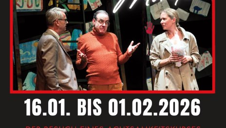 Plakat zum Stück | © Schlosstheater Neuwied Plakat zum Stück | © Schlosstheater Neuwied