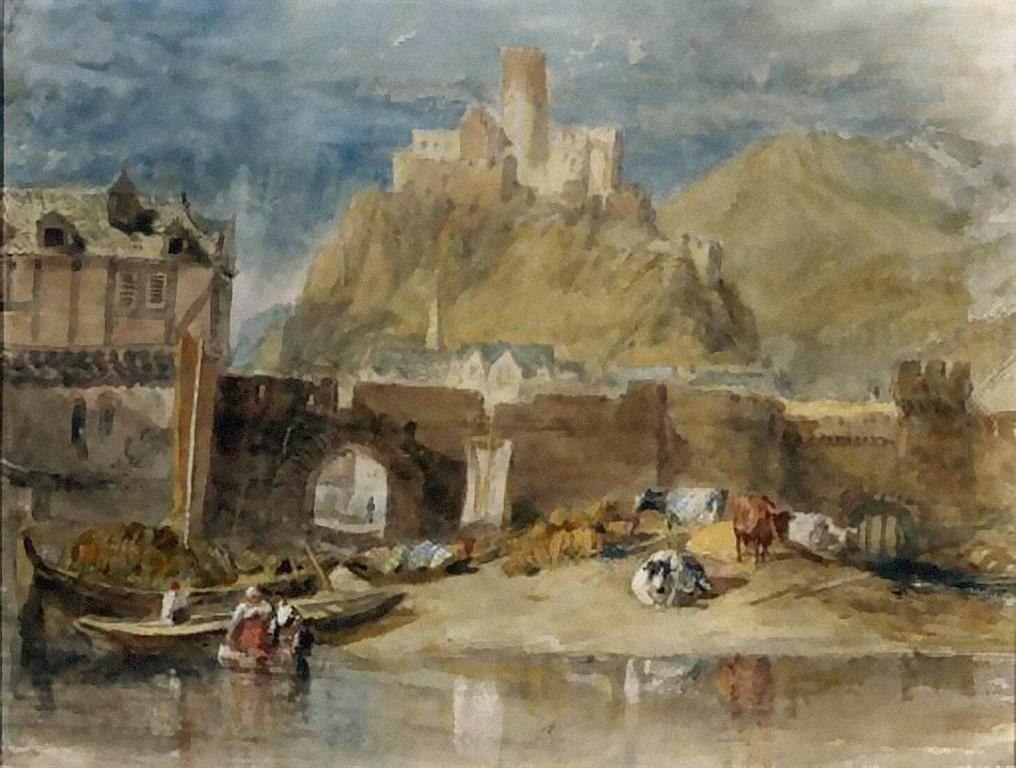 Blick zur Burg F&uuml;rstenberg | &copy; Manchester Art Gallery / Bridgeman Images