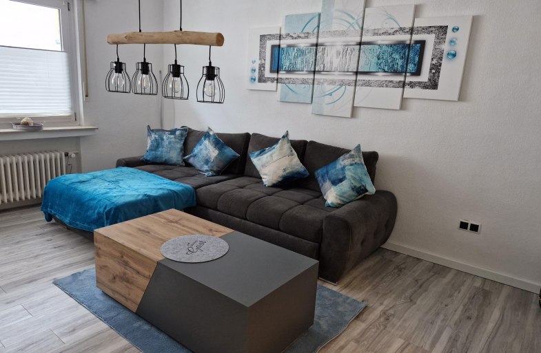 Wohnzimmer | &copy; Ferienwohnung Rheintr&auml;ume