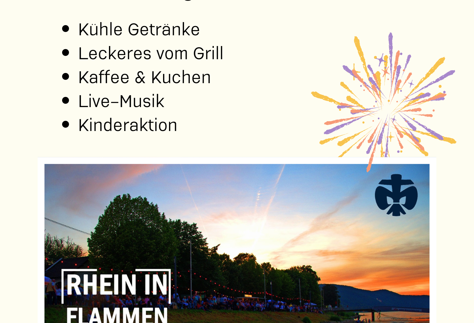 Rhein-in-Flammen-Rhens | © Deutsche Pfadfinderschaft Sankt Georg Rhens e.V.