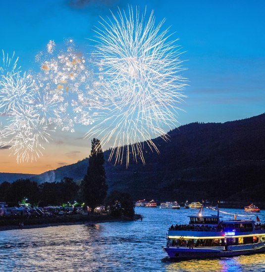 Rhein in Flammen 1 | &copy; R&uuml;desheim Tourist AG - Foto: D. Ketz