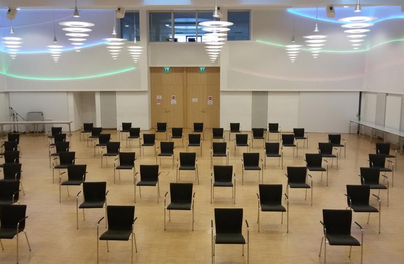 Saal Stadthalle | © Stadthalle Boppard Saal Stadthalle | © Stadthalle Boppard