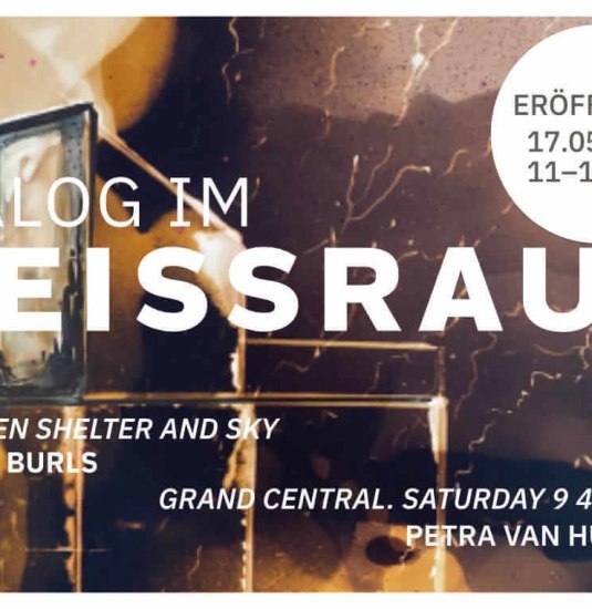 Postkarte Elodie Burls Vernissage mit Text.idml | &copy; weissraum