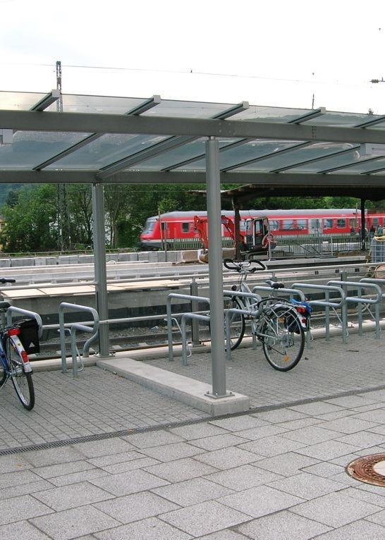 Bahnhof Niederlahnstein Radst&auml;nder | &copy; Stadt Lahnstein