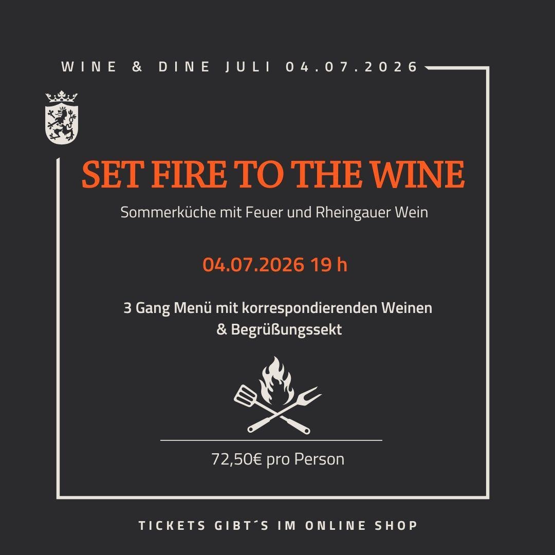 Feuerplatte | © Weingut Baron Knyphausen Feuerplatte | © Weingut Baron Knyphausen