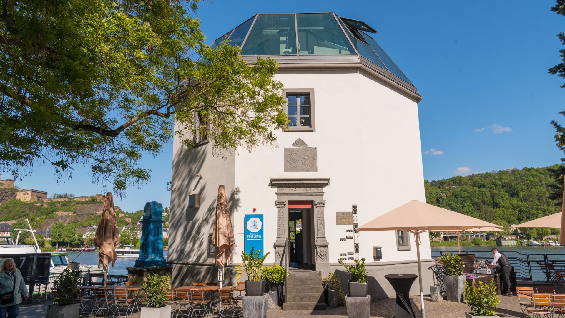 Pegelhaus Ansicht | © Koblenz-Touristik GmbH / Dominik Ketz Pegelhaus Ansicht | © Koblenz-Touristik GmbH / Dominik Ketz