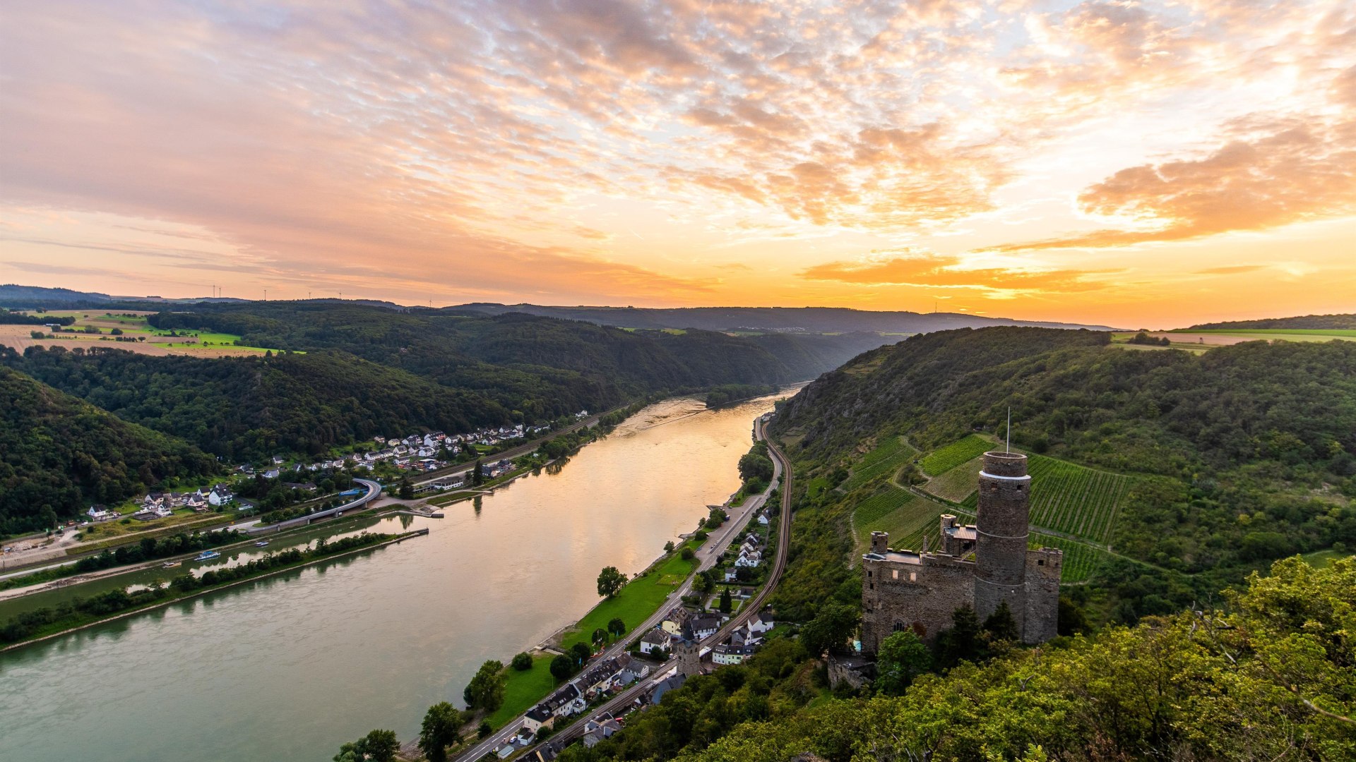 Aussicht auf Burg Maus | © Henry Tornow Aussicht auf Burg Maus | © Henry Tornow