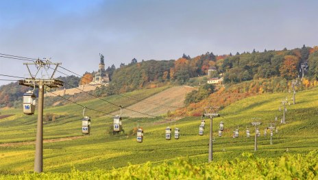 Seilbahn im Herbst | © Marlis Steinmetz Seilbahn im Herbst | © Marlis Steinmetz