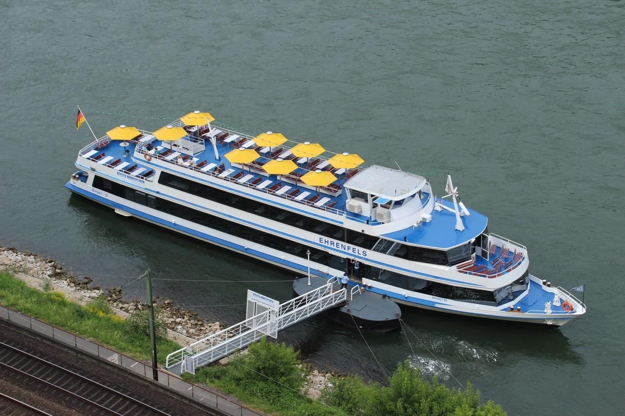 BR Anlegestelle Burg Rheinstein | © Sabine Pilger BR Anlegestelle Burg Rheinstein | © Sabine Pilger