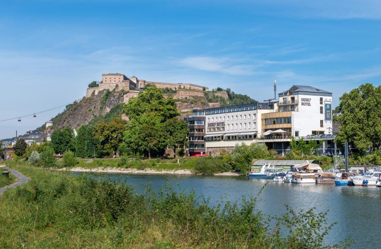 Diehls Hotel in Koblenz_Zimmer mit Rheinblick | &copy; Diehl&acute;s Hotel GmbH