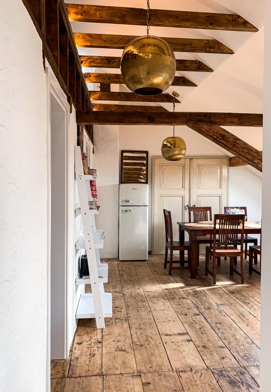 Atelier, Eingang und Essbereich | &copy; Greive