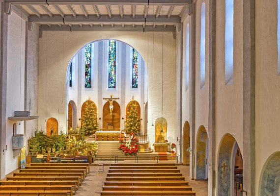 Innenansicht St. Jakobus Kirche | &copy; Marlis Steinmetz