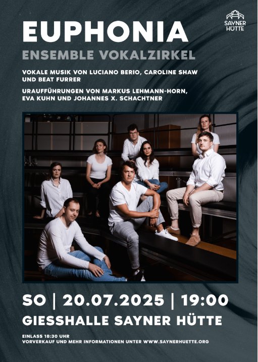 Plakat Euphonia | © Vokalzirkel