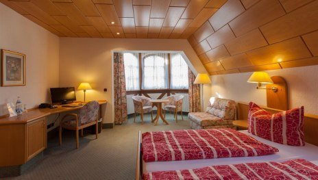 Erkerzimmer | © Hotel & Restaurant KRONE Kestert Erkerzimmer | © Hotel & Restaurant KRONE Kestert