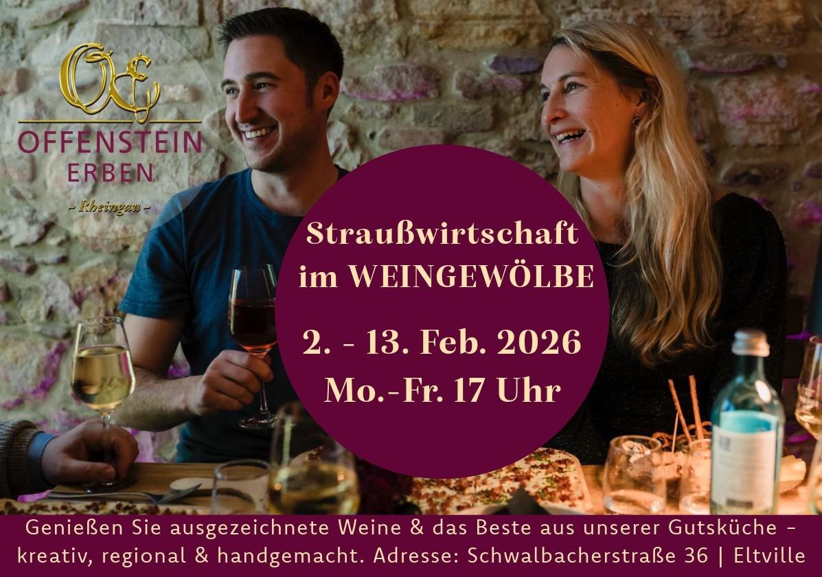 Anzeige Eltviller Dalwe Bl&auml;ttche 2025 | &copy; Offenstein Erben Weingut & Weinhotel