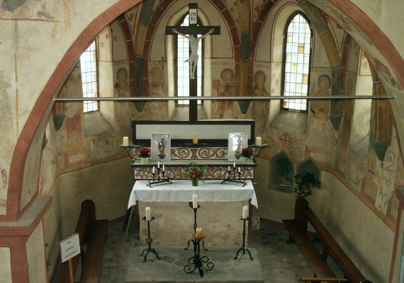 Peterskapelle Chor | © Ortsgemeinde Spay