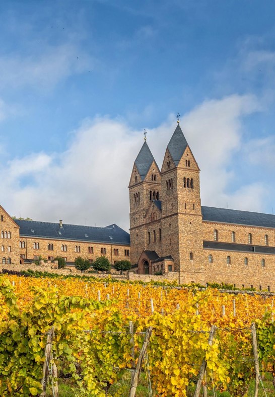 Abtei St. Hildegard im Herbst | © Rüdesheim Tourist AG - Marlis Steinmetz Abtei St. Hildegard im Herbst | © Rüdesheim Tourist AG - Marlis Steinmetz