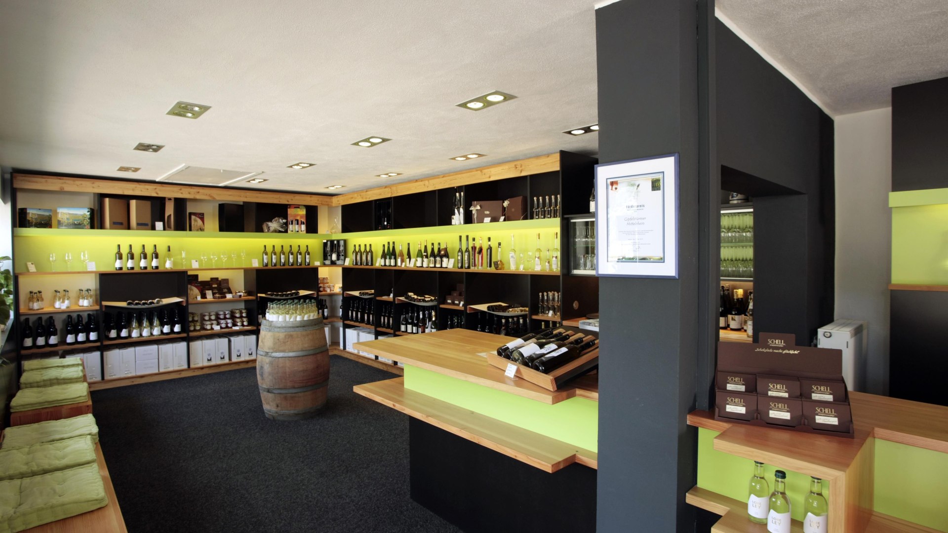 Vinothek an der Loreley | © Thomas Philipps Vinothek an der Loreley | © Thomas Philipps