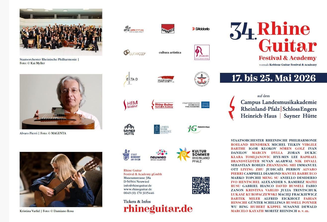 Flyer Rhine Guitar 1 | © Georg Schmitz Flyer Rhine Guitar 1 | © Georg Schmitz