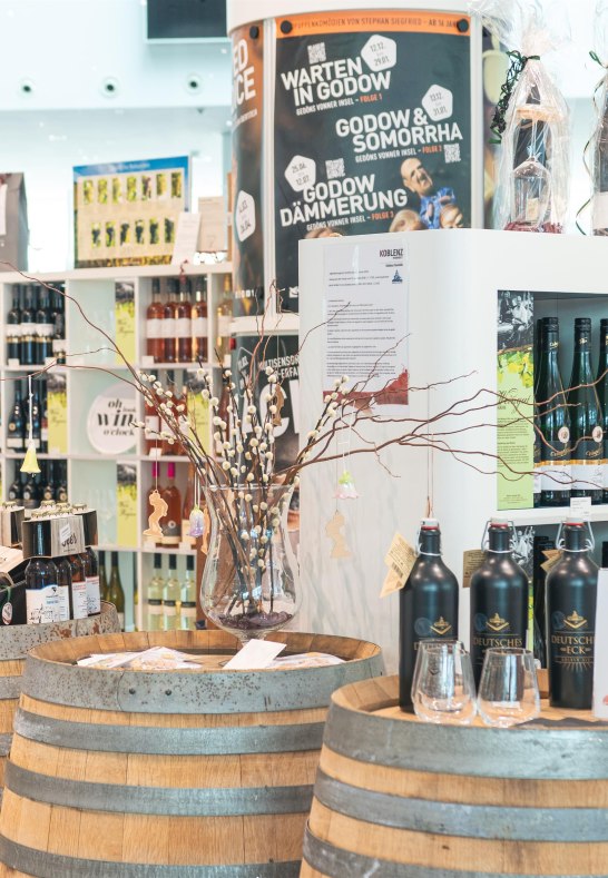 Regionale Weine im Shop | &copy; Koblenz-Touristik GmbH, Johannes Bruchhof