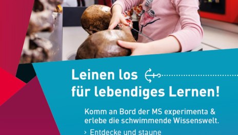 Plakat MS experimenta | © experimenta GmbH Plakat MS experimenta | © experimenta GmbH