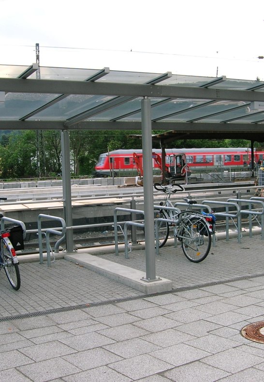 Bahnhof Niederlahnstein Radst&auml;nder | &copy; Stadt Lahnstein