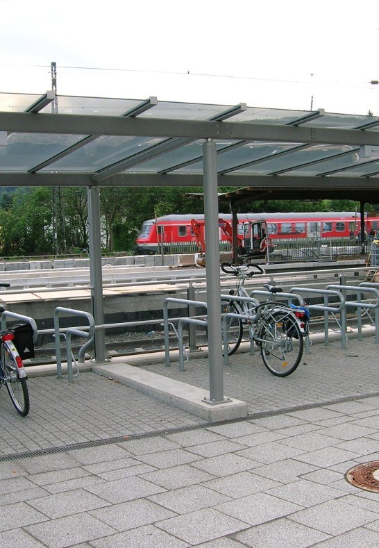 Bahnhof Niederlahnstein Radst&auml;nder | &copy; Stadt Lahnstein