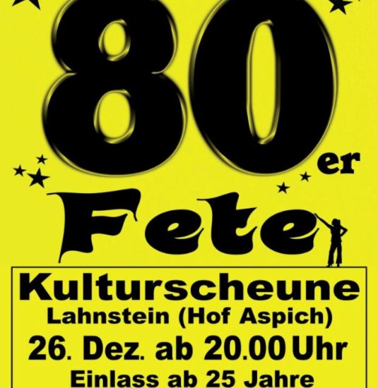 Kulturscheune 80er | &copy; Gro&szlig;