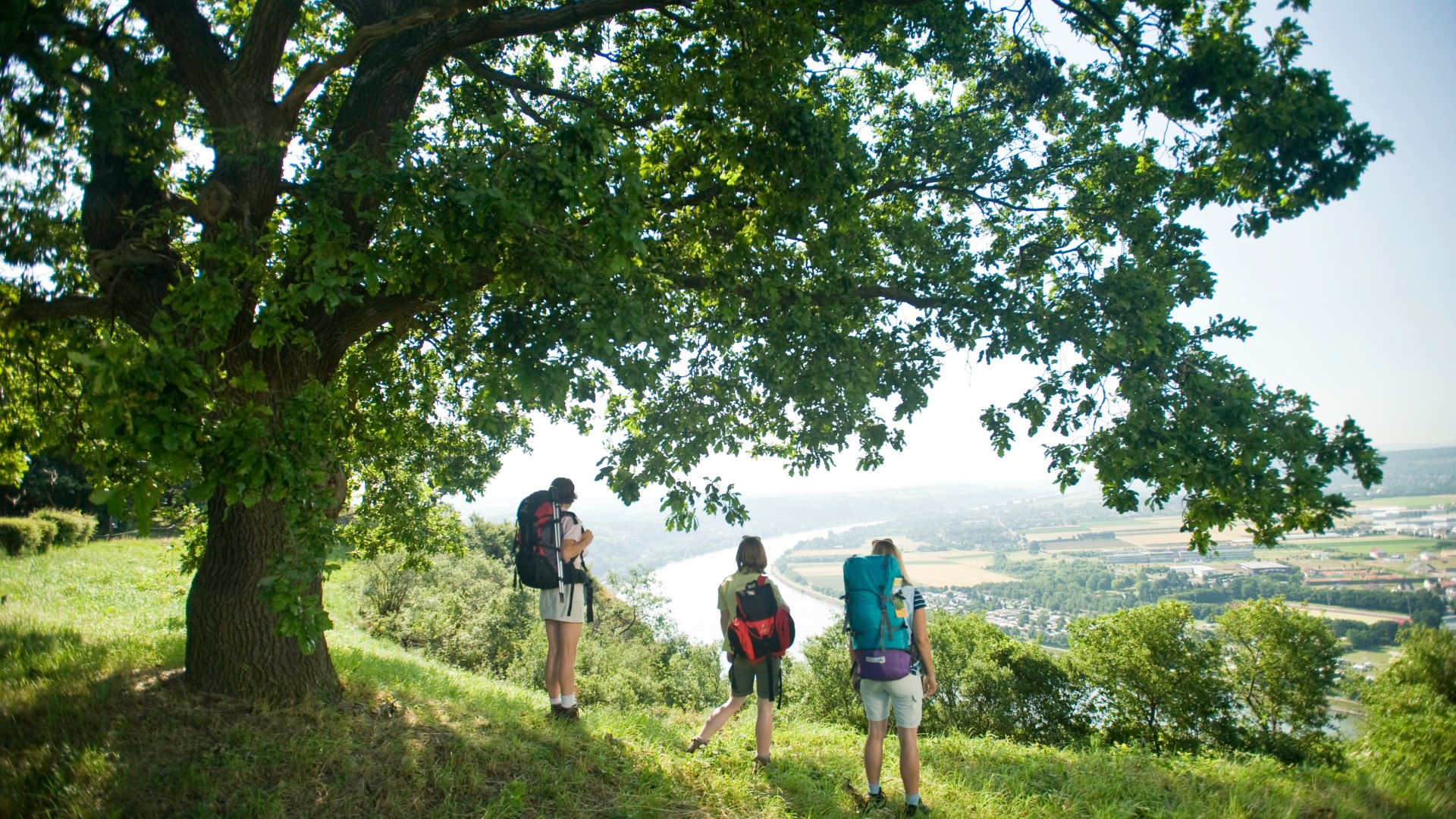 Wanderinnen genie&szlig;en die Aussicht | &copy; Dominik Ketz / Rheinland-Pfalz Tourismus GmbH