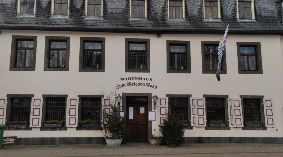 Zum Weißen Ross Eingang | © Tourist-Information Bad Breisig Zum Weißen Ross Eingang | © Tourist-Information Bad Breisig