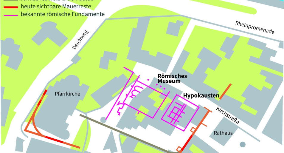 Kastellplan | &copy; Volker Thehos