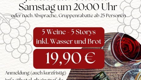 Plakat_Mittelrheinweinprobe | &copy; Hotel Rheingraf