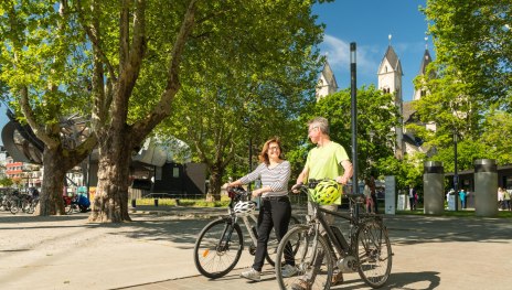 Radfahrer | &copy; Koblenz-Touristik GmbH / Dominik Ketz