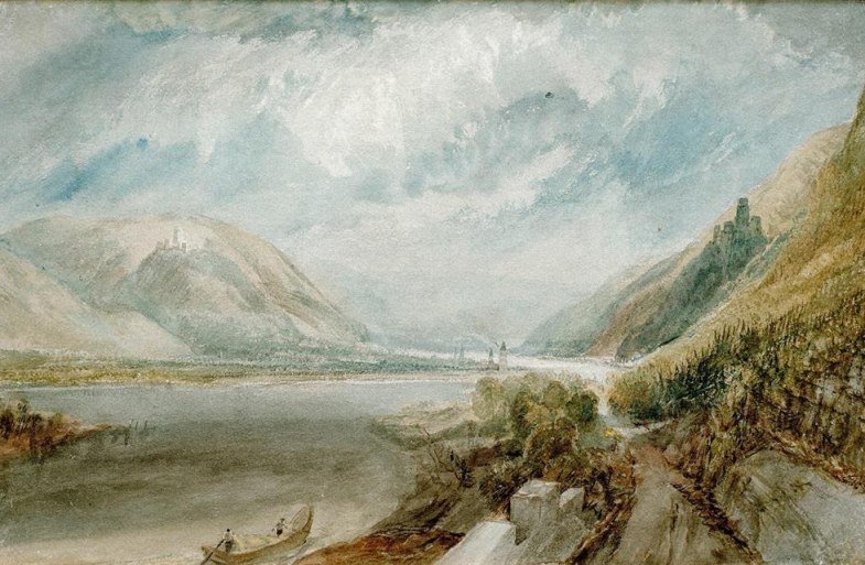 Einm&uuml;ndung der Lahn - Standort 02 | &copy; akg-images