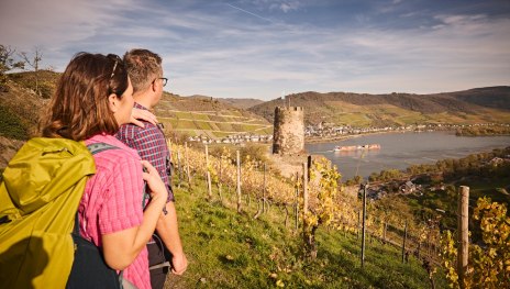 An der Ruine F&uuml;rstenberg | &copy; Marco Rothbrust, Romantischer Rhein Tourismus GmbH