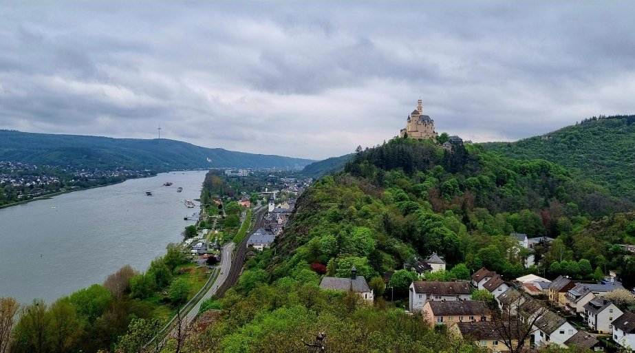 Aussicht auf Marksburg | &copy; Ulrike Dallmann